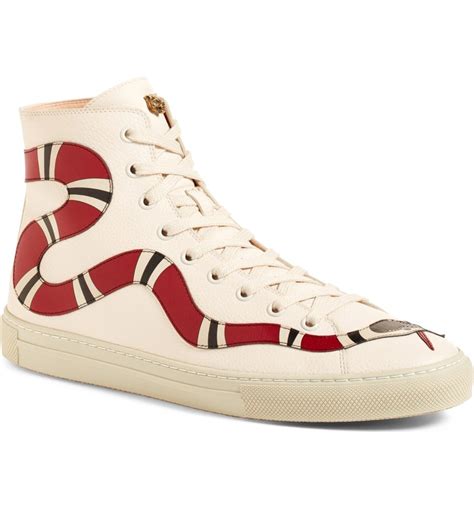 gucci snake high tops